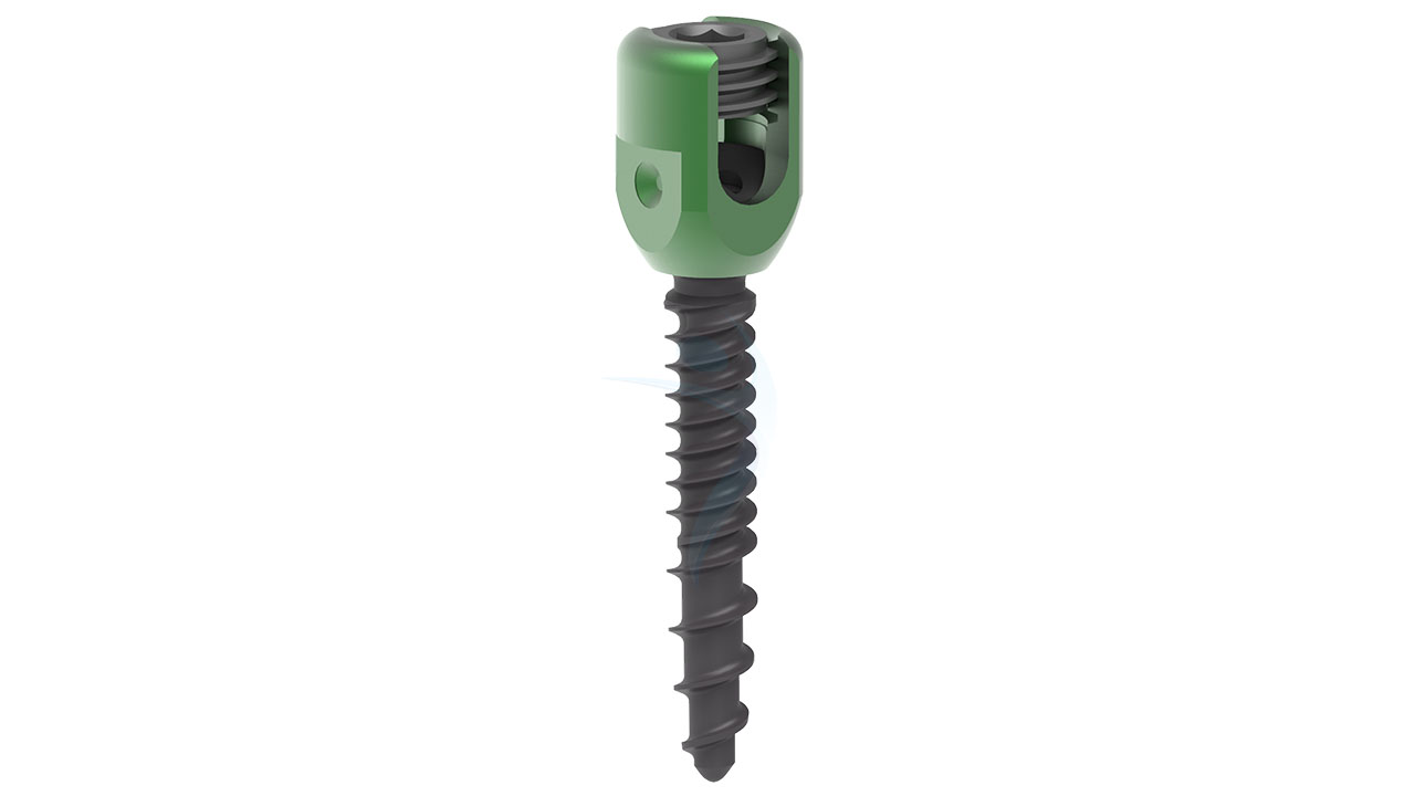 4.5 Polyaxial Pedicle Screw Green