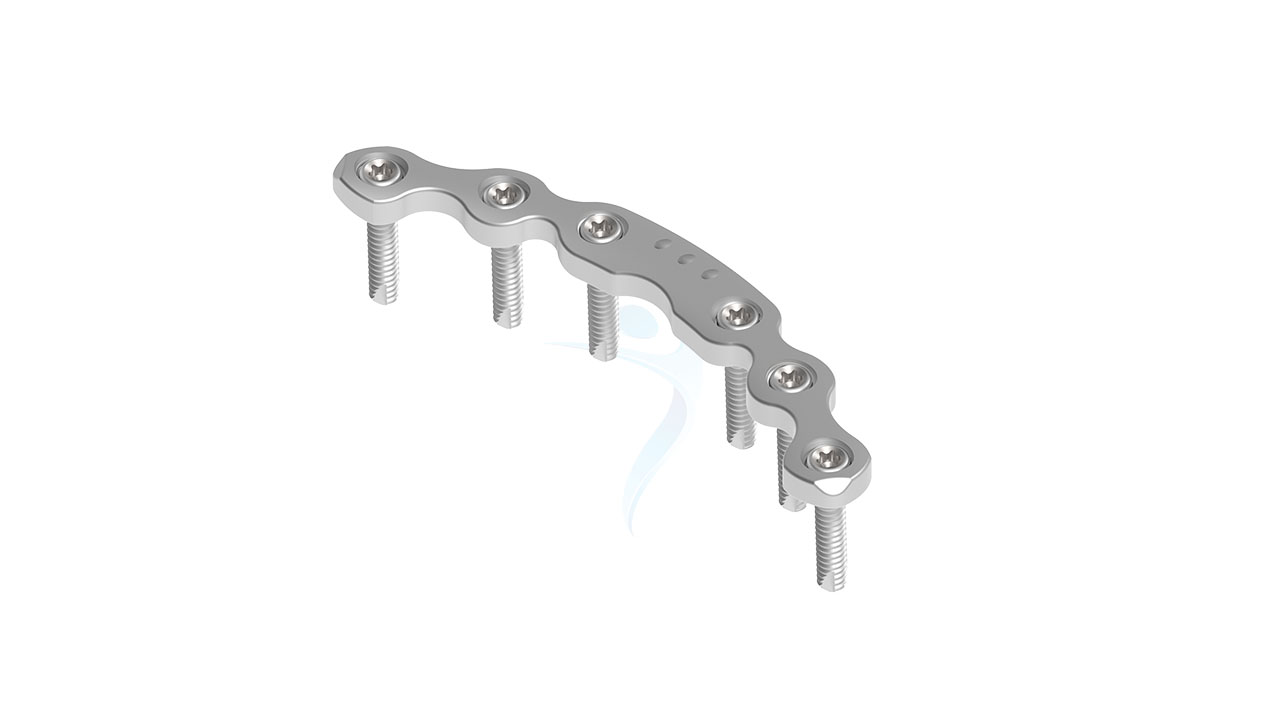 Symphyseal 3.5 mm Pelvic Plate